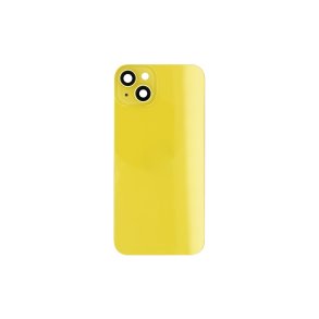 iPhone 14 Plus bagcover Gul uden NFC Kompatibel