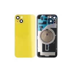 iPhone 14 Plus bagcover Gul uden NFC Kompatibel