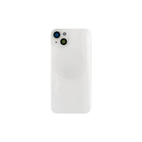 Bagglas til iPhone 14 Plus uden NFC Forst�rret Kameraramme Starlight Kompatibel