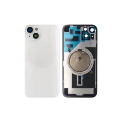 Bagglas til iPhone 14 Plus uden NFC Forst�rret Kameraramme Starlight Kompatibel
