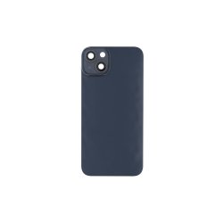 Bagglas til iPhone 14 Plus uden NFC Forst�rret Kameraramme Midnight Kompatibel