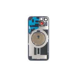 Bagglas til iPhone 14 Plus uden NFC Forst�rret Kameraramme Midnight Kompatibel
