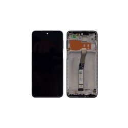 Xiaomi Redmi Note 9S Sk�rm med ramme Sort Display og Digitizer