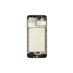 Samsung Galaxy M31 M315F Sk�rm med ramme Sort Display og Digitizer Service Pack