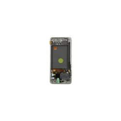 Sk�rm til Samsung Galaxy Note 10 Lite N770F OLED med Ramme Service Pack S�lv