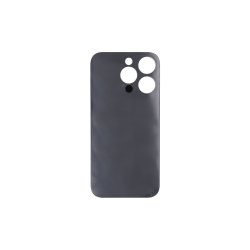 Bagglas til iPhone 14 Pro uden NFC Forst�rret Kameraramme S�lv Kompatibel