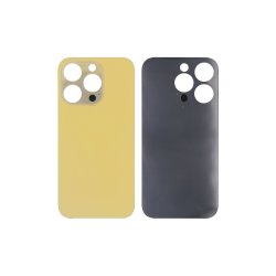 iPhone 14 Pro bagcover Gold uden NFC Kompatibel