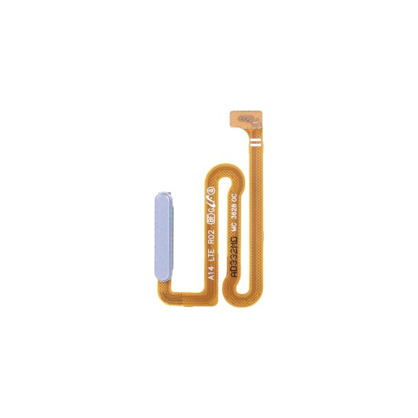 Samsung Galaxy A14 A145F fingerprint sensor Flex med power button S�lv
