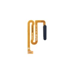 Samsung Galaxy A14 A145F fingerprint sensor Flex med power button Sort