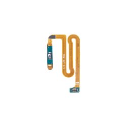 Samsung Galaxy A14 A145F fingerprint sensor Flex med power button Sort
