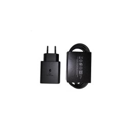 Samsung 45W oplader med USB-C kabel Sort Original Retail Box EP-TA4510XB