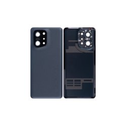 Oppo Find X5 bagcover Black med linse OEM