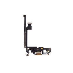 iPhone 12 Pro Max Ladestik Charging Flex Guld Pulled