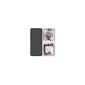 Samsung Z Flip3 (5G) F711B Sk�rm med ramme Lavender Display og Digitizer Service Pack