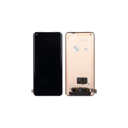 Sk�rm til Oppo Find X5 Pro / OnePlus 10 Pro OLED uden Ramme OEM Sort