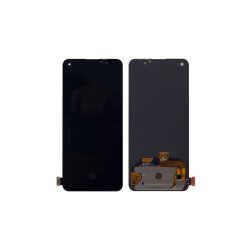 Sk�rm til Oppo Find X3 Lite 5G / Reno5 5G / OnePlus Nord 2 5G OLED uden Ramme OEM Sort