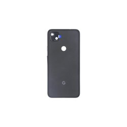 Google Pixel 4a bagcover Black med linse OEM