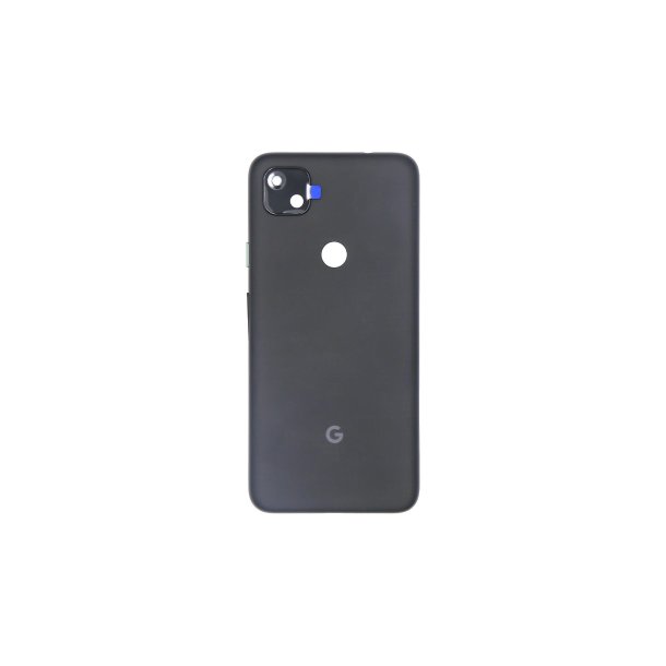 Google Pixel 4a bagcover Black med linse OEM