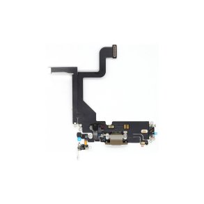 iPhone 13 Pro Ladestik Charging Flex Guld Pulled
