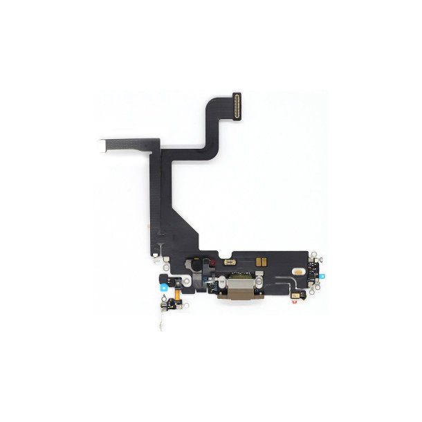 iPhone 13 Pro Ladestik Charging Flex Guld Pulled