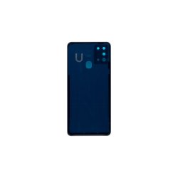 Samsung Galaxy A21s A217F bagcover Blue med linse OEM