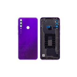 Huawei Y6p bagcover Purple med linse OEM