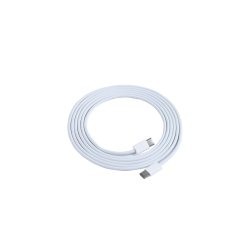 Apple USB-C til USB-C kabel v�vet 60W 100cm Hvid Bulk