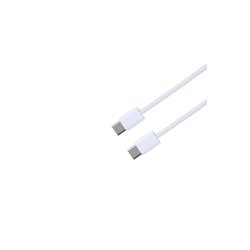 Apple USB-C til USB-C kabel v�vet 60W 100cm Hvid Bulk