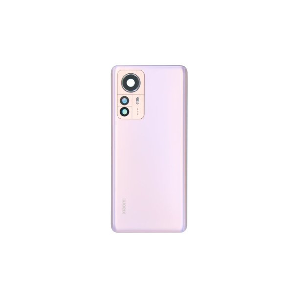 Xiaomi 12 Pro bagcover Purple med linse OEM