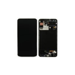 Samsung Galaxy A30s A307F Sk�rm OLED uden ramme Display og Digitizer Soft-OLED
