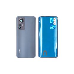 Xiaomi 12 Pro bagcover Gray med linse OEM