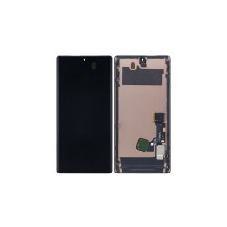 Google Pixel 6 Pro Sk�rm uden ramme Sort Display og Digitizer Service Pack