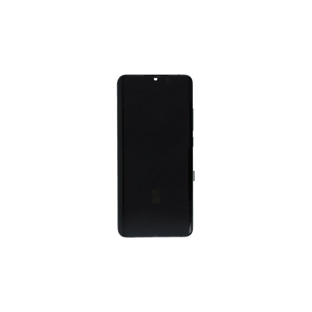Xiaomi Mi Note 10 Lite Sk�rm med ramme Sort Display og Digitizer