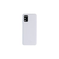 Samsung Galaxy A03s A037F bagcover White med linse OEM