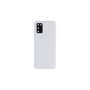 Samsung Galaxy A03s A037F bagcover White med linse OEM