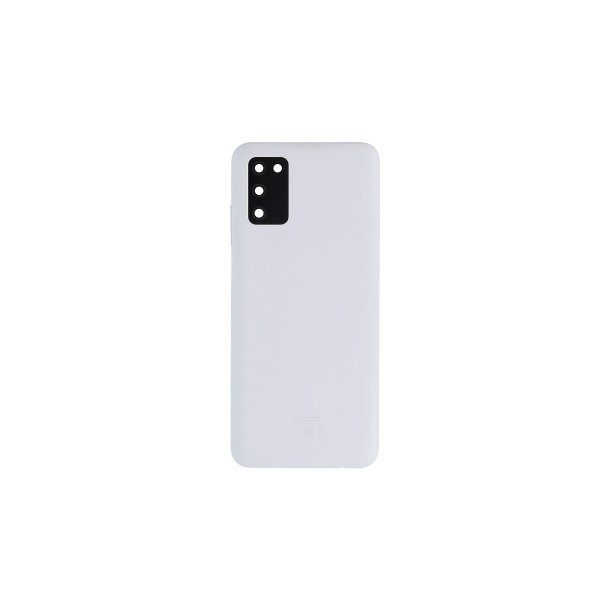 Samsung Galaxy A03s A037F bagcover White med linse OEM