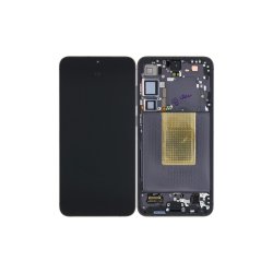 Samsung Galaxy S24 Plus S926B Sk�rm med ramme Sort Display og Digitizer Service Pack