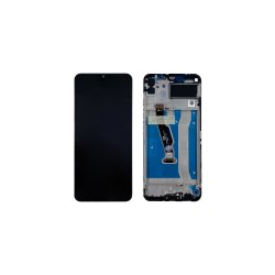 Huawei Honor 9A Sk�rm med ramme Sort Display og Digitizer