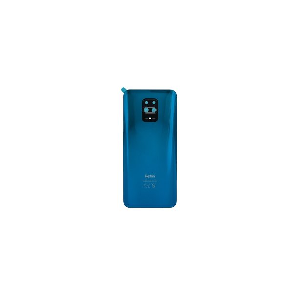 Xiaomi Redmi Note 9S bagcover Blue med linse OEM