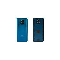 Xiaomi Redmi Note 9S bagcover Blue med linse OEM