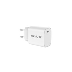 Rixus 20W oplader USB-C Hvid RX209