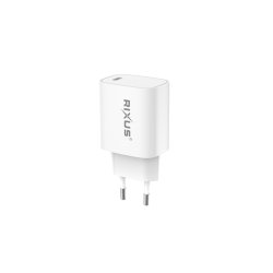 Rixus 20W oplader USB-C Hvid RX209