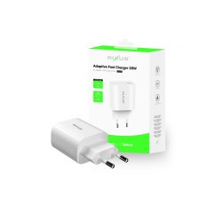 Rixus 20W oplader USB-C Hvid RX209