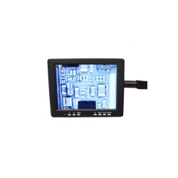 Trinokul�rt Mikroskop 7-45X med HDMI-kamera og LCD-Sk�rm