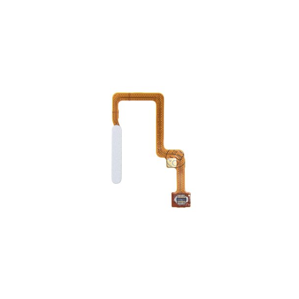 Xiaomi Poco F4 fingerprint sensor Flex med power button S�lv