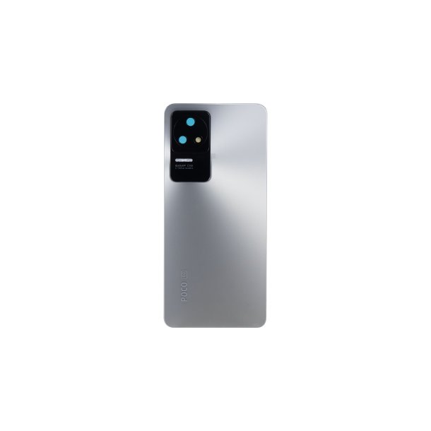 Xiaomi Poco F4 bagcover Silver med linse OEM