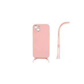 iPhone 14 Plus Cover TPU Pink Halsrem