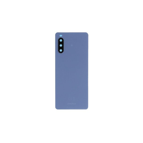 Sony Xperia 10 III bagcover Blue med linse OEM