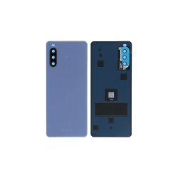 Sony Xperia 10 III bagcover Blue med linse OEM