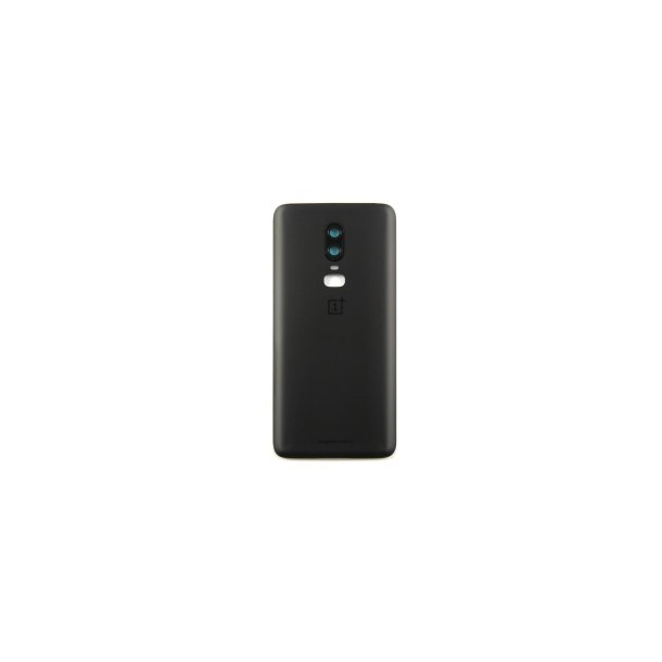 OnePlus 6 bagcover Midnight Black med linse OEM